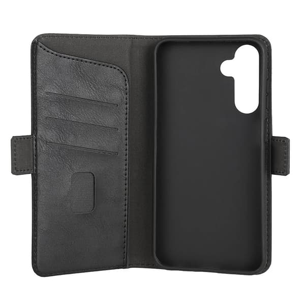 Kompatibel med Galaxy A25 5G Pung Etui 3 Kortpladser - Sort Svart black