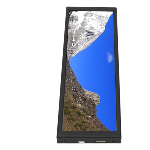 7,9 tommer TFT LCD Bærbar skærm 400x1280 Opløsning 5 Touch Points Bærbar IPS-skærm til Raspberry Pi