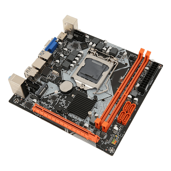 ITX H110 Moderkort Dual Channel DDR4 LGA1151 SATA3.0 M.2 Nvme Stöd VGA HD Multimedia Interface Gaming Moderkort