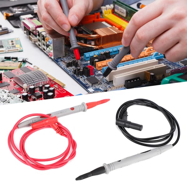 PT1006 Digitalt Multimeter Nålespids Probe Pen 1000V 20A Testledning Kabel 90cm