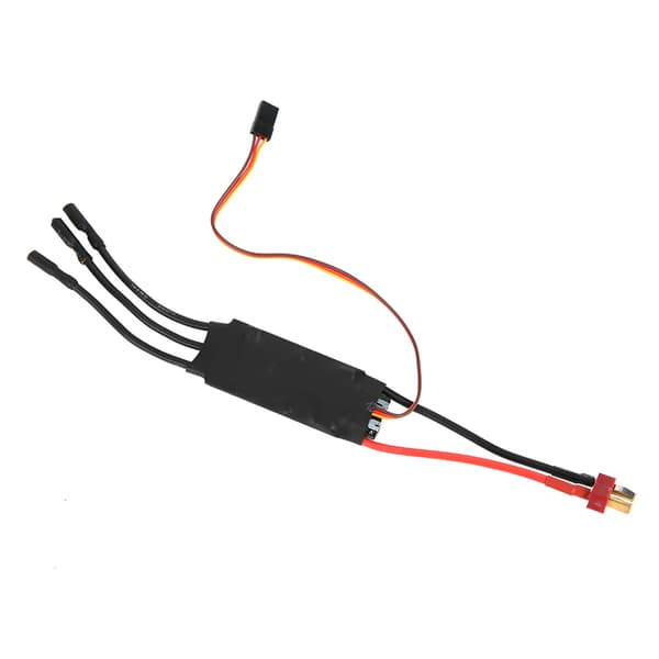 40A Hastighetsregulator Børsteløs ESC RC Drone Helikopter FPV Deler Tilbehør Svart