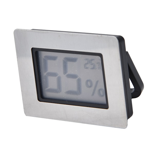 Inbyggd design LCD elektronisk termometer Hygrometer för cigarrlåda gitarrväska Vinskåp