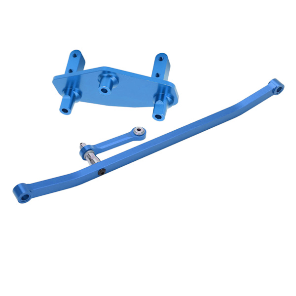 RC Aluminiums Styrearm Tie Rod Servo Mount Base Set for LOSI LMT 4WD Solid Axle 1/8 Monster Truck Blå