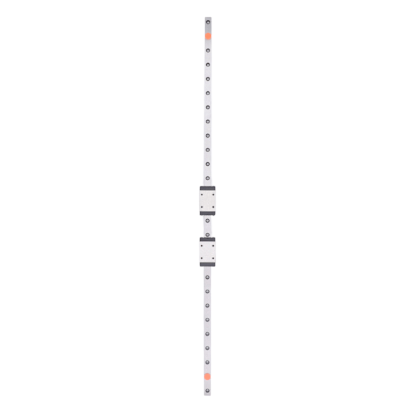 Linjär styrskena Miniatyr linjärlagerslider Kit MGN7H med 2st glidblock för 3D-skrivare och CNC-delar 500 mm / 19.69in