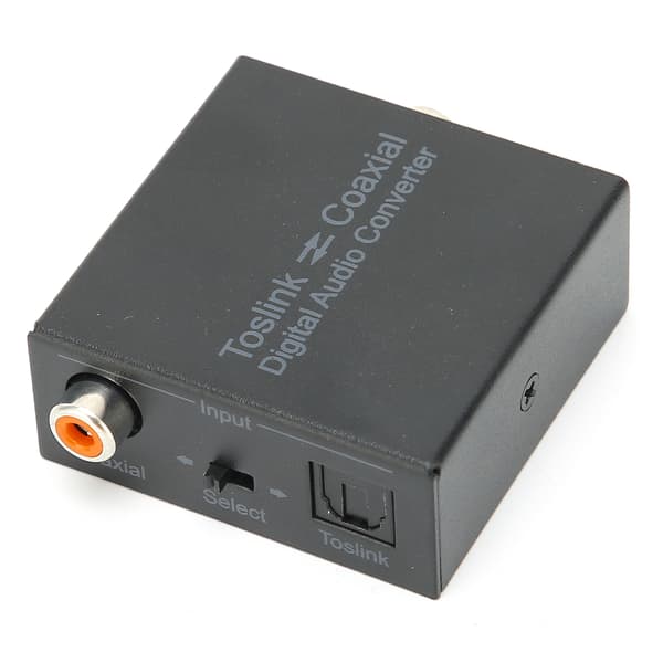 Optisk til koaksial lydkonverter Optisk koaksial digital SPDIF tovejs switch