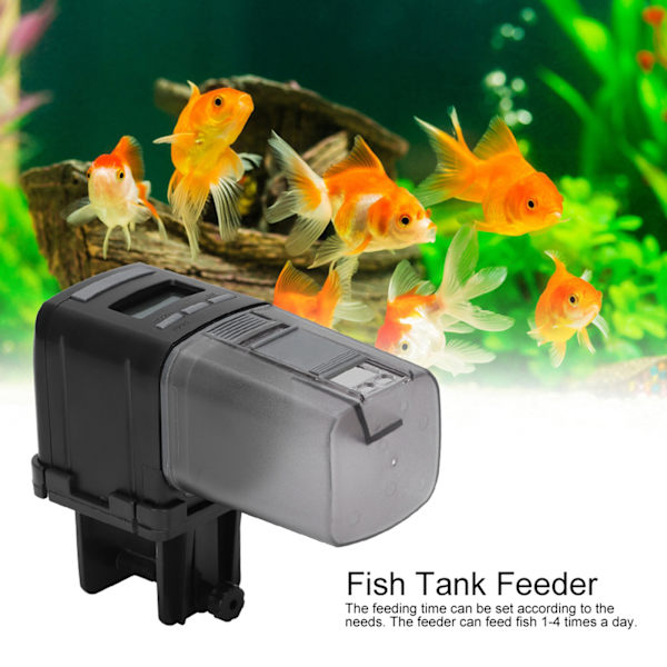 ZY-520FD Automatisk Fiskedam Akvarium Mater Timer Intelligent Matdispenser Matingsenhet