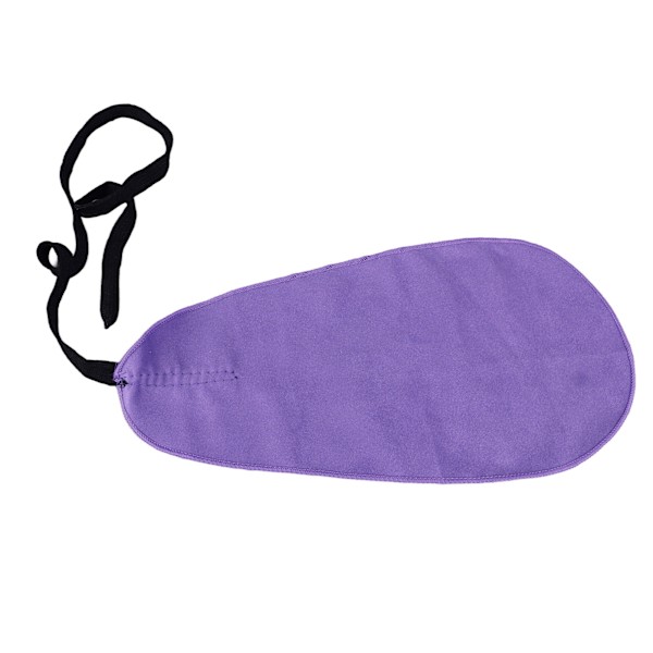 Saxofonrengöringsduk A Shape tygrengöringsverktygstillbehör för Piccolo Flute Sax Purple
