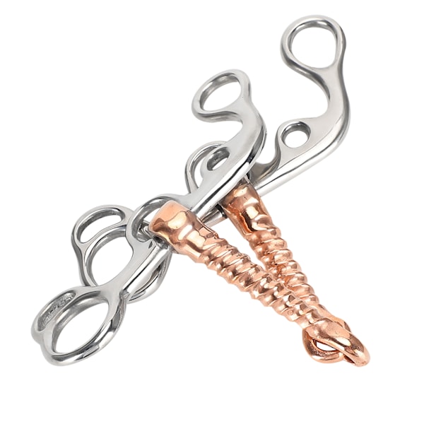 Rostfritt stål Häst Snaffle Training Snaffle Bit Tillbehör för ridutrustning