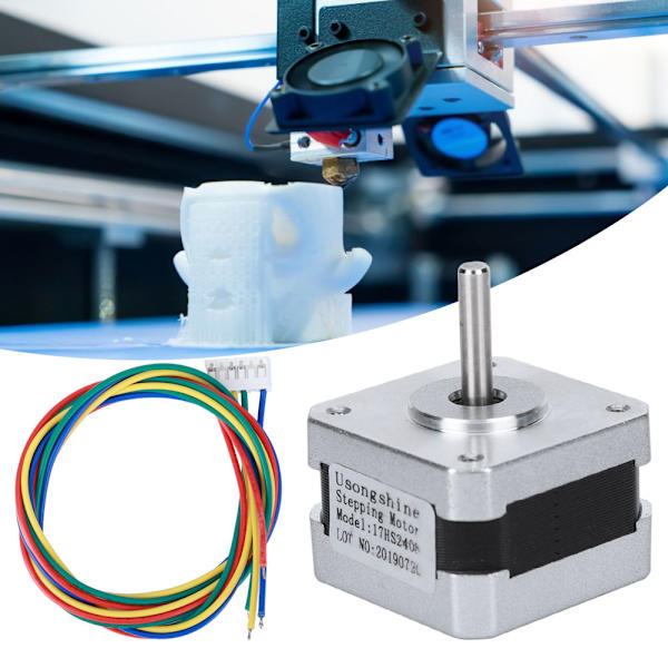 【NX】17HS2408 17 Stepmotor 4-leder tilbehør til 3D-printer
