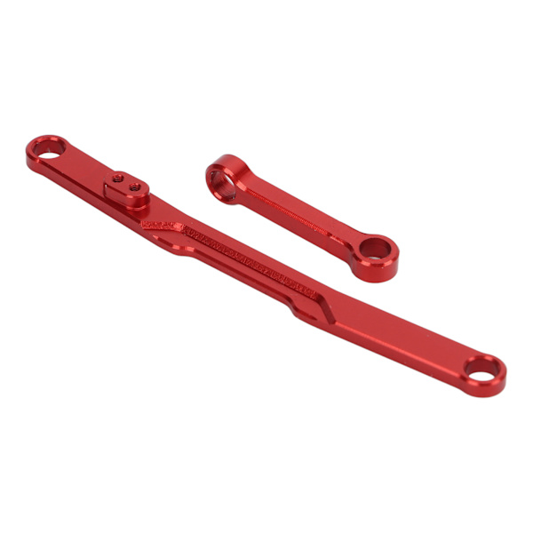 RC Ohjausvarsi Upea käsityö Kevyt ruostumaton Helppo asentaa RC korkea vetolinkki SCX24Red