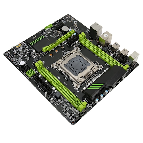 X79 Computer Moderkort 2011 Pin Support E5 V2 4 Channel DDR3 PCI E NVME M.2 Desktop Computer Moderkort