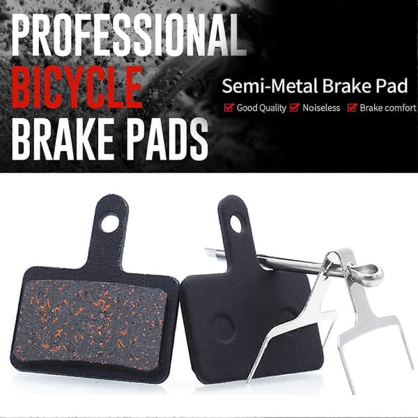 4 Pairs Bicycle Brake Pads Mountain Bike Disc Brake Pads Replacement Compatible with M355