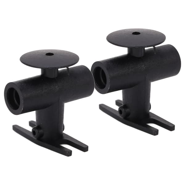 2 STK Rotorhode for K200 RC Helikopter Rotorhode Reservedeler Tilbehør for Erstatning Svart