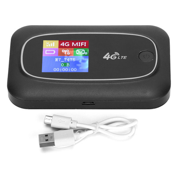 4G LTE Router 2,4Ghz WiFi CAT4 150Mbps mobil trådlös bärbar hotspot med SIM-kortplats för hemmakontor