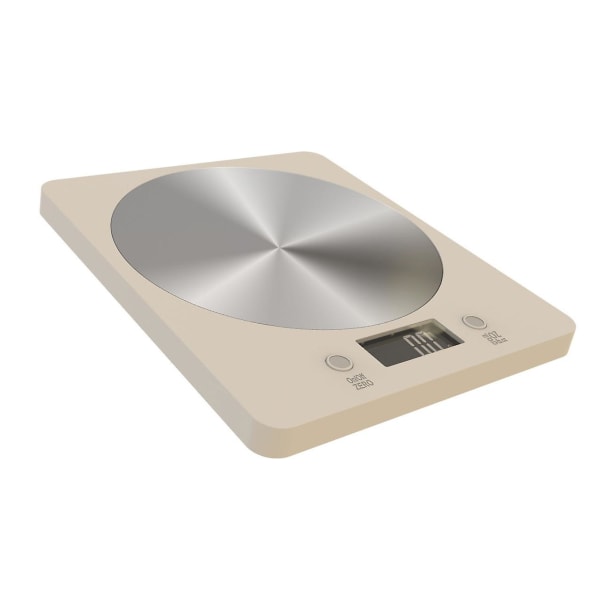 Digital köksvåg Smal design elektronisk matlagningsapparat för hem / kök White