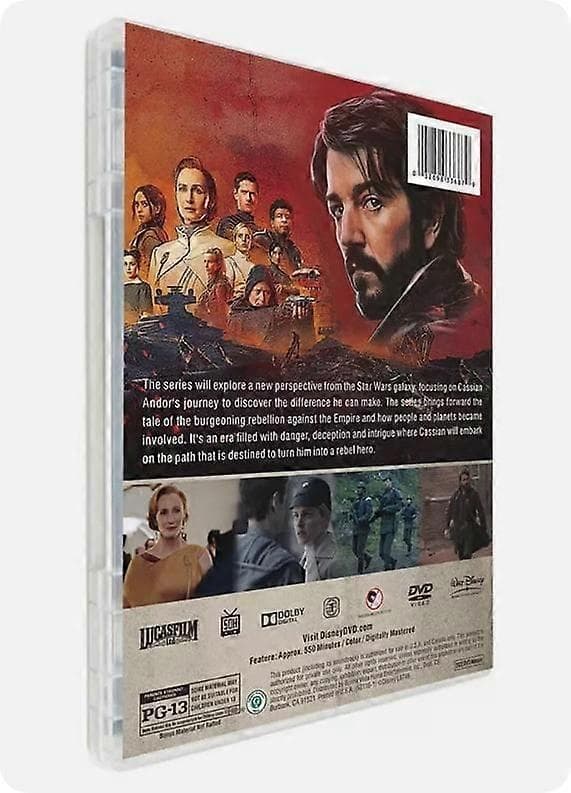 Star Wars AnDor: TV-serien säsong 1 (DVD 3-disc boxset) engelsk version