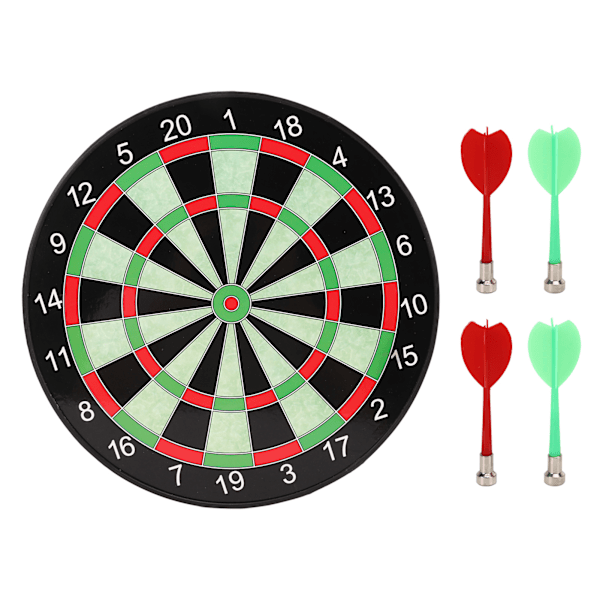 Magnetisk Darttavla Säkerhetsdarttavla Set Inomhus Utomhus Dartspel för Barn med 4 st Magnetiska Dartpilar