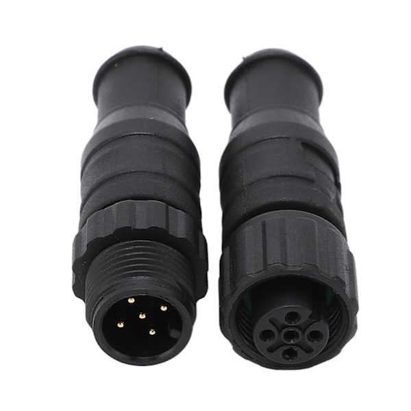 2PCS Marine för NMEA 2000 Terminators M12 Hane Hona 5 Pin IP67 Vattentät för Lowrance Networks