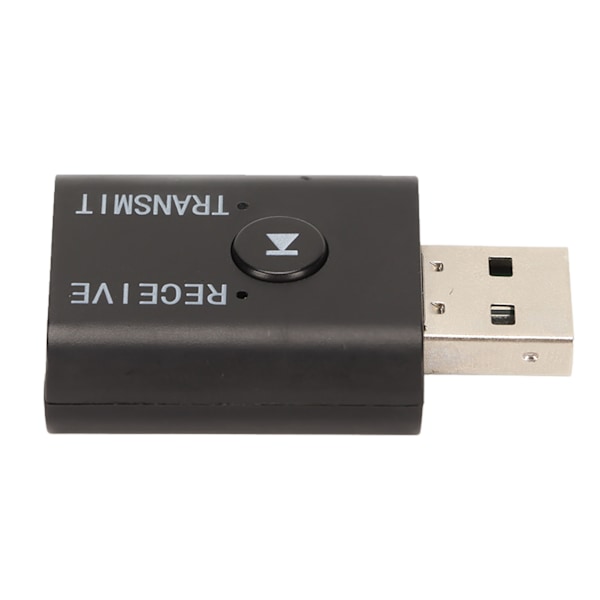 USB Bluetooth Lähetin Vastaanotin 2 in 1 Kannettava 3,5mm Langaton Bluetooth Adapteri Kotistereoille TV:lle PC:lle Autokaiuttimille
