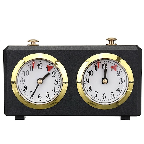 【NX】Schacktimer Schackklocka Count Up Count Down Timer Internationell schacktimerklocka (Behöver inget batteri)