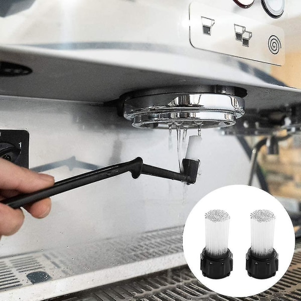 7 st set, praktisk borste för rengöring av kaffemaskin, kaffekvarn och annat Hom