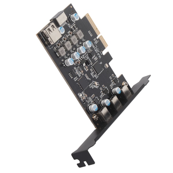 PCIe - Type C laajennuskortti USB3.2 20Gbps Dual Chip 19Pin liitin PCIe ohjain kortti Win 7 8 10 työpöydälle