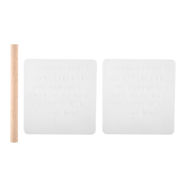 Handgjorda läder DIY läder brevutskrift Digitaltryck Konst läder Carving Tool Set