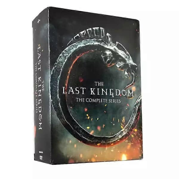The Last Kingdom: Koko sarja kaudet 1-5 DVD 18 levyä englanniksi