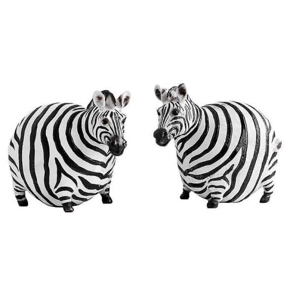Creative Resin Crafts Simple Animal Zebra Desktop Koriste pari seeprat
