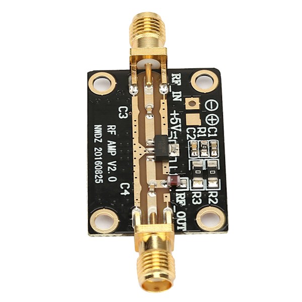 Lågbrusförstärkare LNA 0,05-4GHz NF=0,6dB RF FM HF VHF / UHF Ham Radio