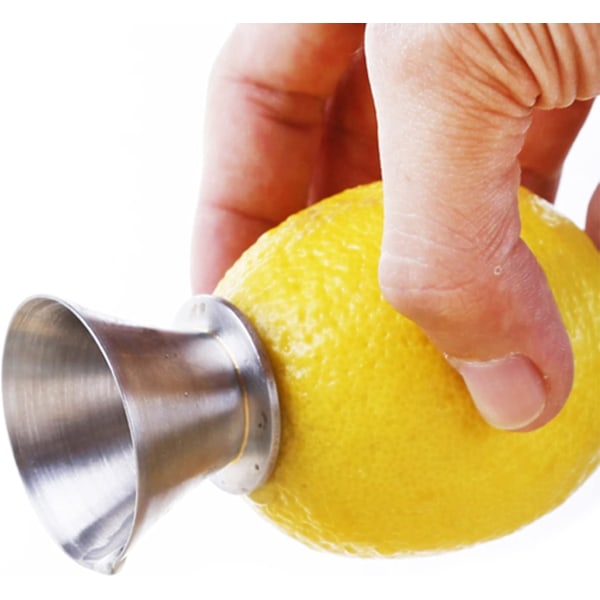 Stainless Steel Manual Lemon Squeezer Reamer - Handheld Citrus Juicer