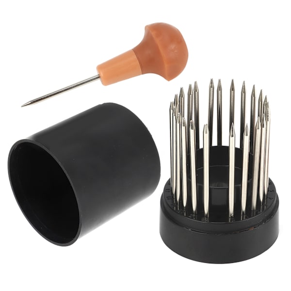 Beading Tool Set Smycken Utrustning Gravering Guld och Silver Smycken Inlay Inställningsverktyg