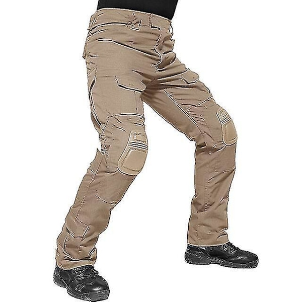 Men's Tactical Camouflage Military Pants with Knee Pads