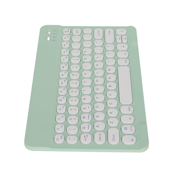 Trådløst Tastatur Stabil Forbindelse Mobiltelefon Tablet Bærbar Computer Tilbehør til IOS til Android til WindowsGrøn