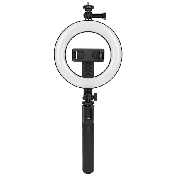 Trådløs Bluetooth Mobiltelefon Selfie Stick Fyldlys Beslag LED Fyldlys Tripod