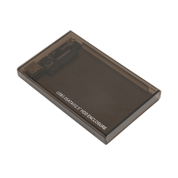 USB3.0 SATA III 2,5-tums hårddiskhölje Stöd UASP Maximalt 6TB SSD-hölje Mobil hårddiskbox för 2,5-tums SSD HDD YC S9