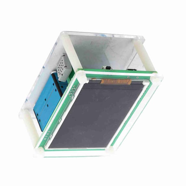 【NX】2,8' multifunksjonell digital bil PM2.5 luftkvalitetsdetektormonitor AQI Hjemmeluftmonitor
