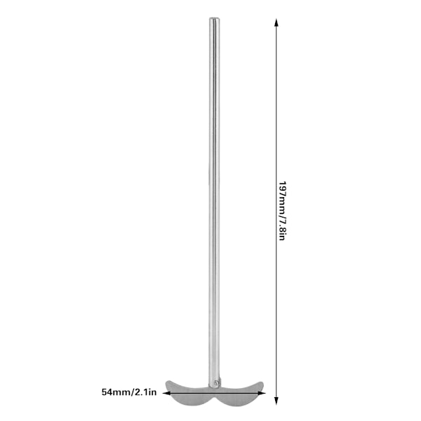 1. elektrisk omrører Tilbehør Blandingsaksel Omrøringsstang