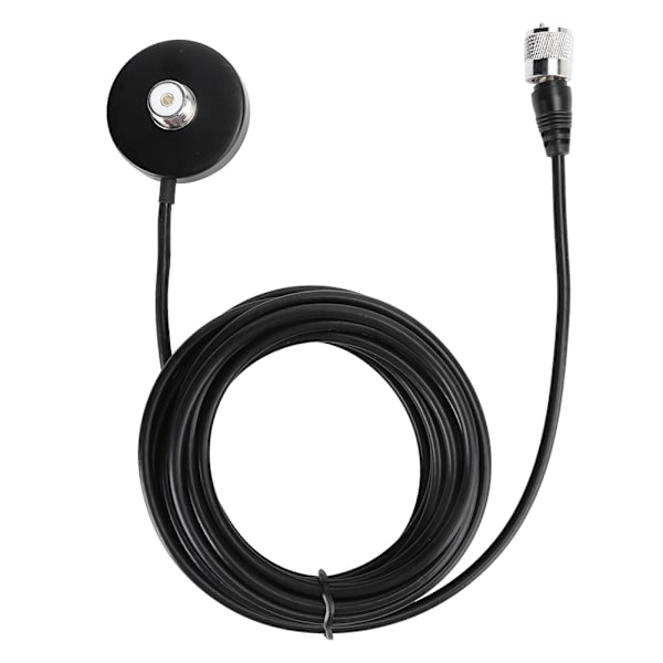 Bilradio Antenne Magnetbase Sugkopp Magnetfeste Base Kabel for bilradio