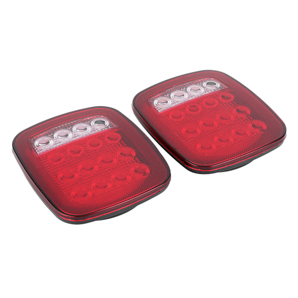 2 stk. LED-baglygter bagbremselys Stop baklys Passer til Jeep Wrangler CJ 76‑06