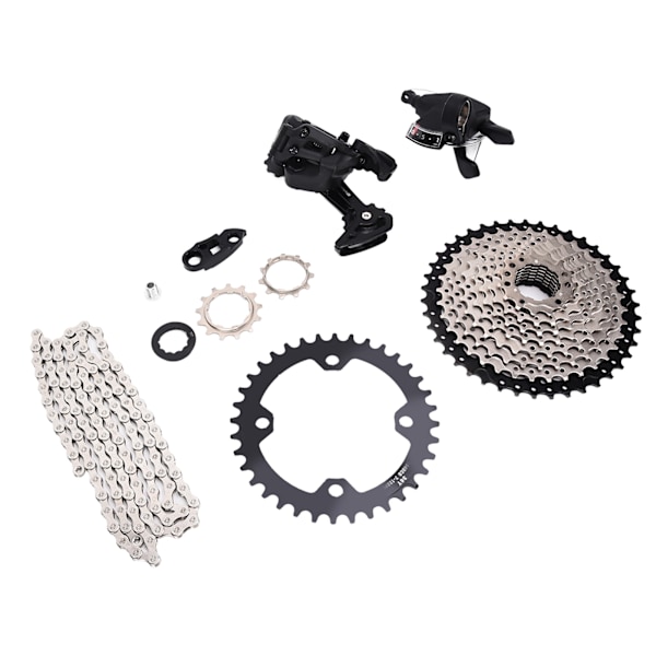 A7 Mountainbike 1x10 Speed ​​Group Set 1x10 Speed ​​Shifter växlare Grupp 10S Mountainbike Sets