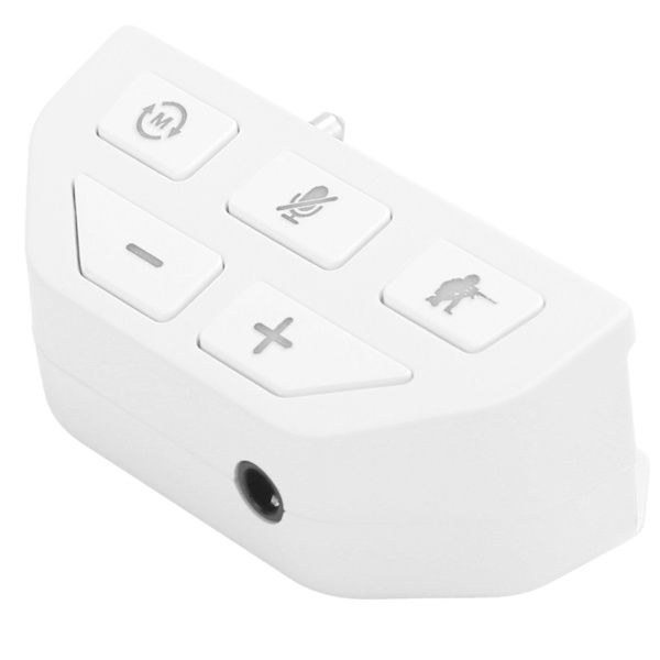 Headset Adapter Controller Ljudadapter Hörlurskonverterare för Xbox One Wireless GamepadWhite