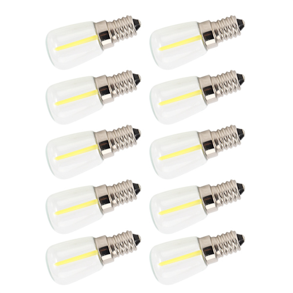 10 ST Mini dimbar E14 LED-lampa 1,5W AC 110V för ljuskrona vägglampa Hembelysning