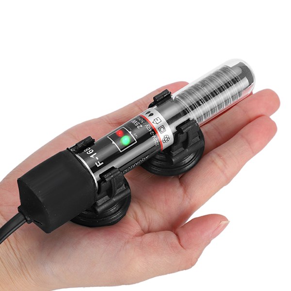 25W Akvarievarmer Stang Akvarium Anti-Eksplosion Konstant Temperatur EU-stik 220V240V