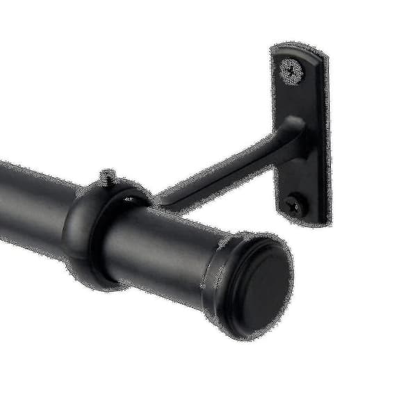 Takmonterte gardinstangfester, kraftige takfester kompatible med 2,5 cm gardinstangfester (sett)
