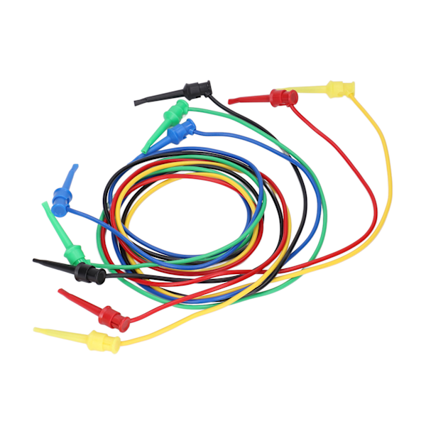 5 st krokklämma testkabel med dubbla ändar testkabel trådledningssats för underhåll