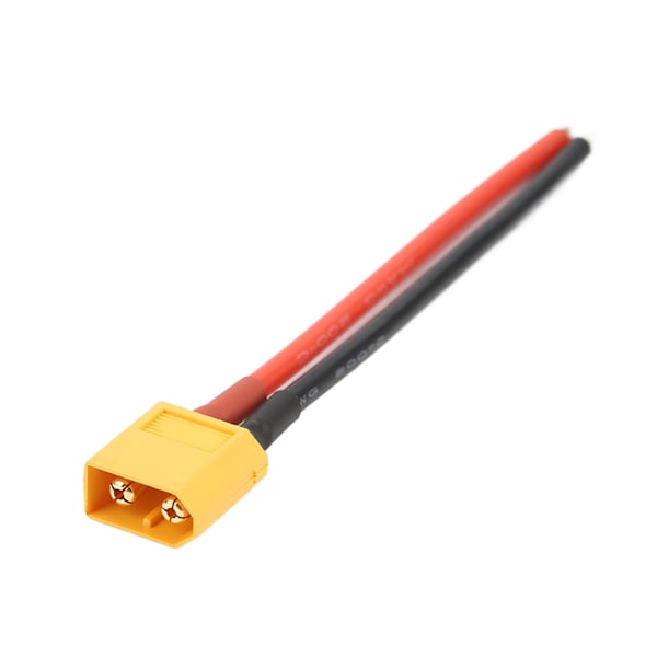 112 mm XT60-urosotkoni XT60-akkuurosotkoni liitäntä 14 AWG silikonijohdolla