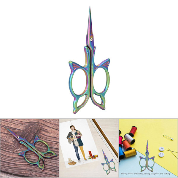 1 stk antikk stil skreddersaks i rustfritt stål Hjemmetilbehør for DIY (farget)