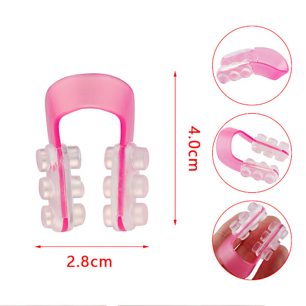 Silikon Nose UP Lifting Shaping Clipper Bridge Uträtningsklämma Nos Ökad Nose Shapers Health Care Tool