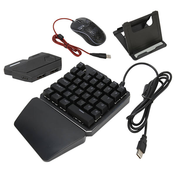 Tastatur Mus Konverterersett for Mix Se Konverter K9 Mekanisk Tastatur GM86 Mus og Stativ for Android for IOS